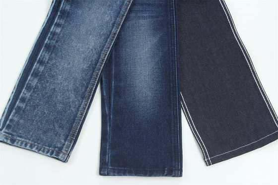 Goede prijs 190cm 13oz katoen polyester rigide denim stof voor jeans online