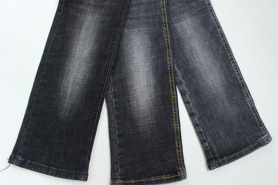 Goede prijs Topkwaliteit Donker Zwart Kruisband Stretch Denim Stof Voor Mannen Jeans online