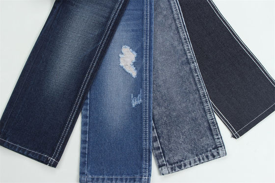 Goede prijs 12.1 Oz Maak een rechtshandige 3x1 hek met een rijke oppervlakte textuur katoen polyester spandex textiel jeans TR denim stoffen online