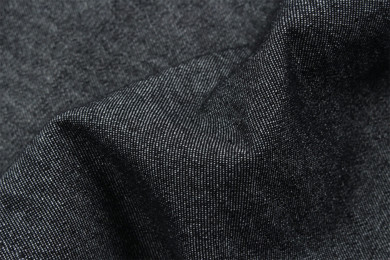 5 gram 100% katoen zwart kleur stijve denim jeans stof voor overhemden