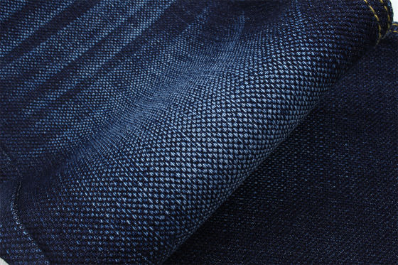 Hoge stretch jacquard denim full lycra dobby stof voor jeans breedte 58/59