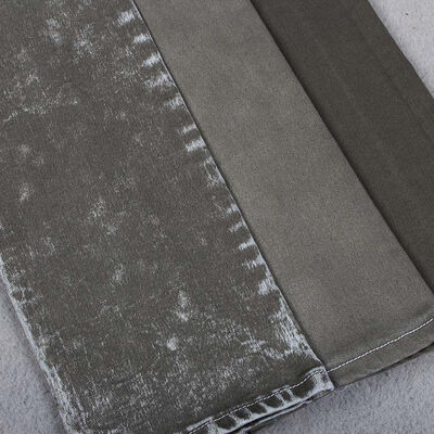 Goede prijs 8.5 oz Navy Green Power Stretch Cotton Polyester Spandex Denim Jeans Stoffabrikant online