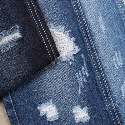 Goede prijs 100% Katoen Crosshatch Denim Stof voor Jeans met Goede Prijs online