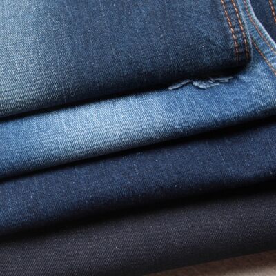 Goede prijs Lever 100 katoenen zwarte jeansstof en zware denimstof met 10oz denim online