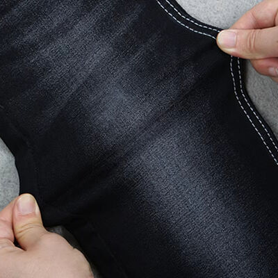 Goede prijs 10.2 OZ High Stretch Zwarte/zwarte denimstof voor dames Jeans of meisjesbroeken in voorraad online