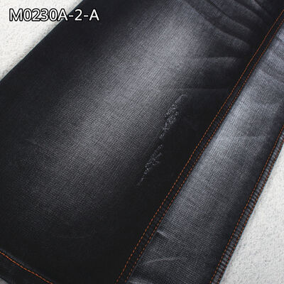 Goede prijs 12oz zwart achterzijde dubbele laag stropdas kleurstof en gekarted garen denim stof online