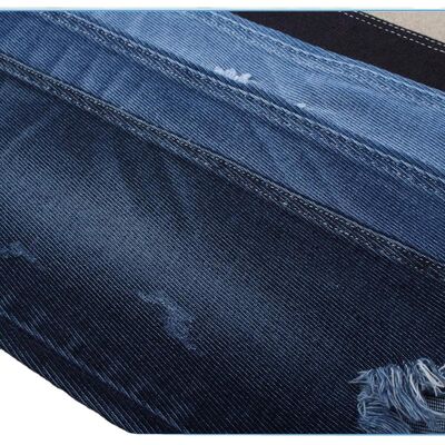 Goede prijs Zware katoen-spandex denimstof met soft-touch afwerking voor jeans voor heren online