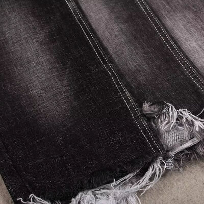 Goede prijs Hoogwaardige dubbelkerngarens lage prijs Crosshatch Slub Denim Stoffen Certificaat Denim Stoffen online