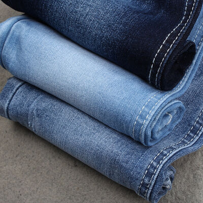 Goede prijs 10oz Jeans Denim Stof 71% Katoen 27% Polyester 2% Spandex Power Stretch Goedkope Prijs online