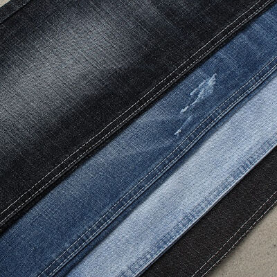Goede prijs Verse voorraad fris blauwe kleur 12,5 oz denim stof voor herenjeans broeken online