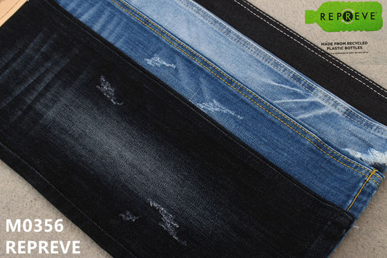Goede prijs 11 oz het Gerecycleerde Repreve-van Lont Elastische Jeans Materiaal voor Mensen Katoenen Jeansstof online