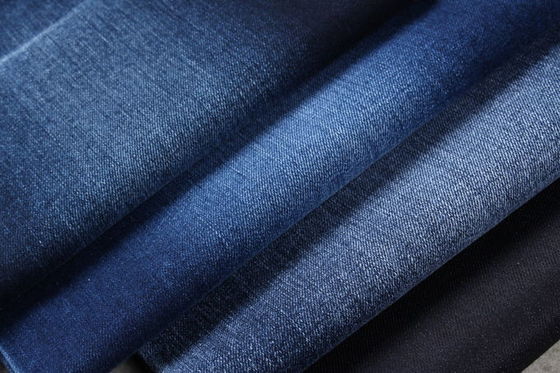 Goede prijs 9,5 Oz van de het Katoenen van 75% Ctn 21% het Poly van de de Jeansrek Denimstof van Spandex Materiaal online