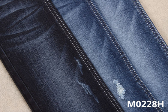 Goede prijs 1.5% de Lont van de Katoenen van Spandex 11oz het Denimstof van Crosshatch Rayonrek voor Jean online