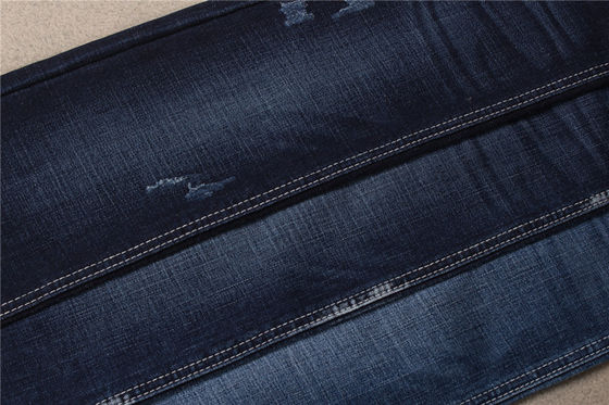 Goede prijs 10,5 Oz van de het Denimstof van RT de Donkerblauwe van het de Stoffen Materiële Denim van Crosshatch van Lycra Stoffen online