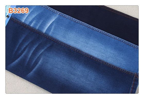 Goede prijs van het de Jeans Stretchable Satijn van 69%Cotton 8.5oz het Denimstof voor Vrouwenkinderen online