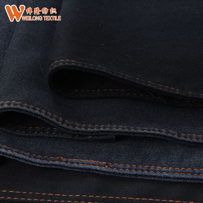 Goede prijs Van het de Polyestersatijn van 9,5 Ons Stretchable Lycra het Denimstof voor Magere Vrouwen online