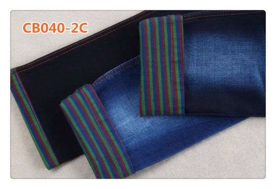 Goede prijs Rood Blauwgroen Weft Garen 10 van de Denimoz Stof online