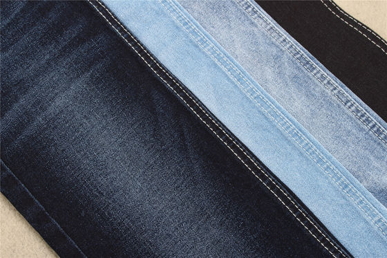 Goede prijs Midden de Stoffen de Katoenen van het Gewichts9.5oz Gekleurde Denim Polymachtsrek van Spandex online