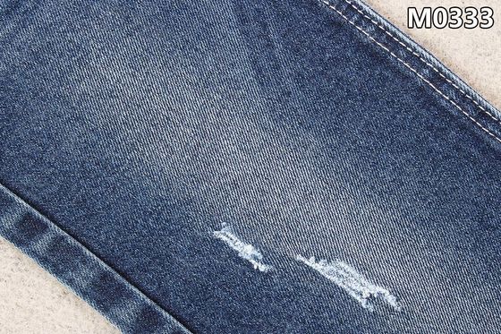 Goede prijs 11.1oz van Katoenen van Repreve van de denimstof het Duurzame Gediplomeerde Materiaal Polyesterjeans online